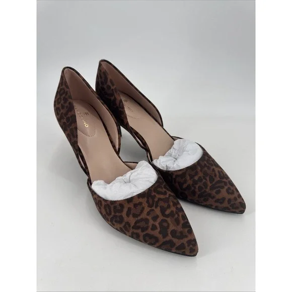Bandolino Leopard Print Grenow Pointed Toe Dress Heels Womans Size 9.5 - Picture 2 of 9